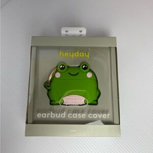 heyday Green Frog Earbud Case Cover